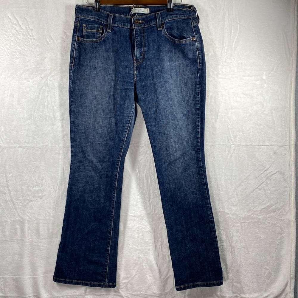 Levi Jeans Womens Bootcut 515 29’‎ inseam Sz 12 Blue Denim pants